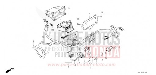 FAISCEAU DE SAC GONFLABLE GL1800DAR de 2024